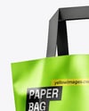 Metallized Paper Bag Mockup