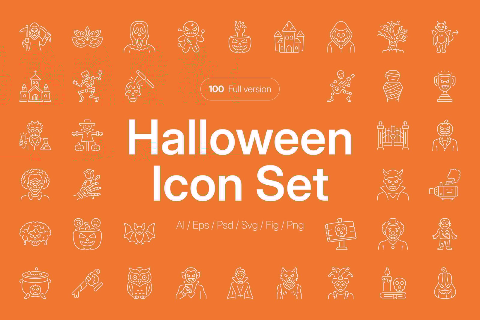 Halloween Icons Collection
