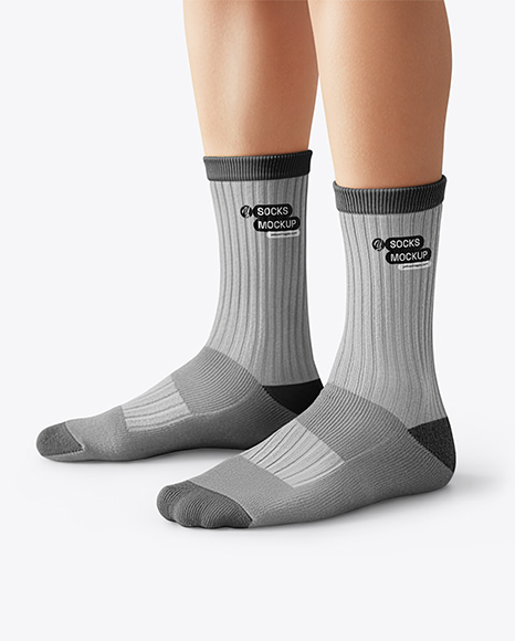 Two Socks Mockup