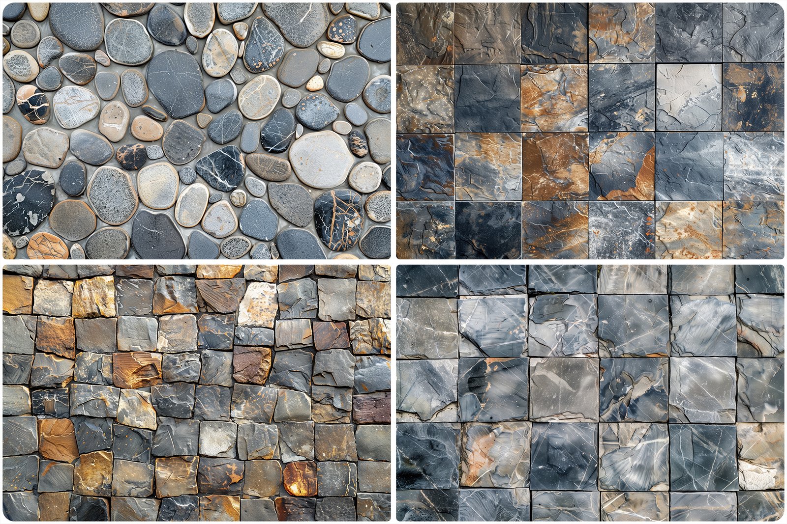 30 Stone Floor Texture Backgrounds