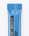 Matte Stick Sachet Mockup