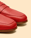Pair of Women's Leather Loafers Mockup