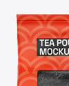 Paper Pouch w/ Dry Black Tea Mockup