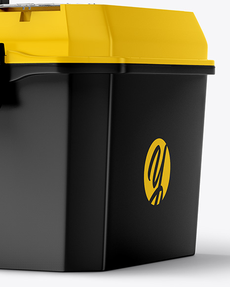 Plastic Tool Box Mockup