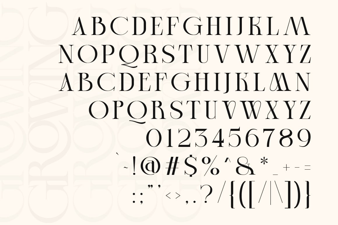 Cheqa a Luxury &amp; Elegant Serif