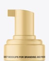 Clear Foam Pump Bottle with Box Mockup