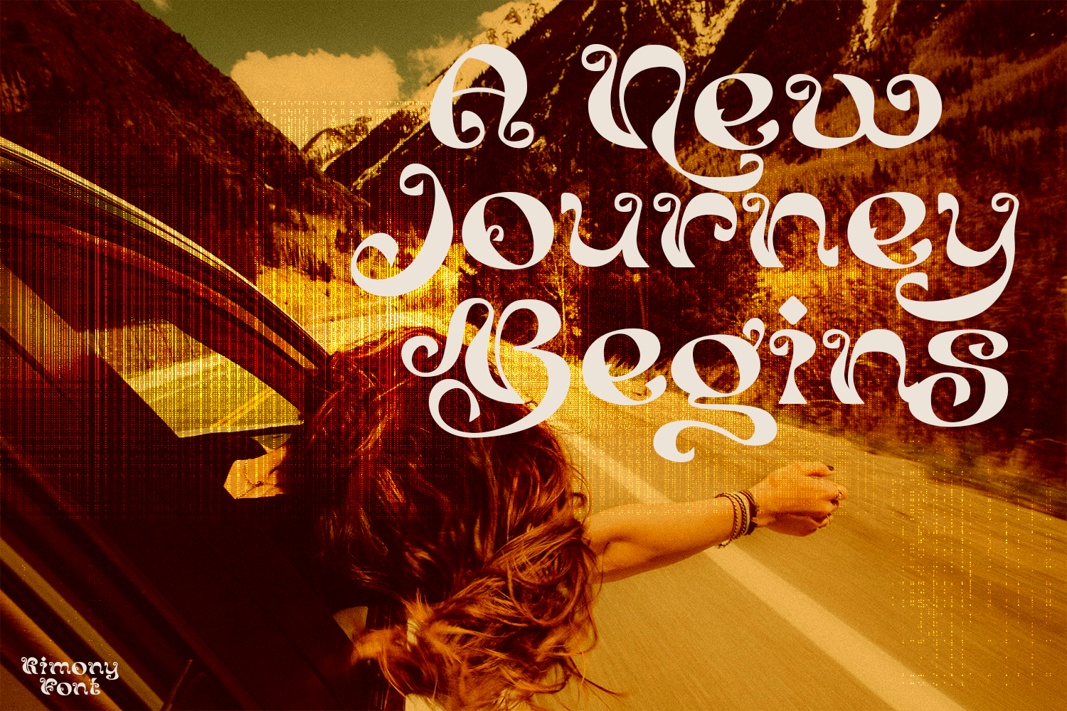 Kimony Bold Display Font