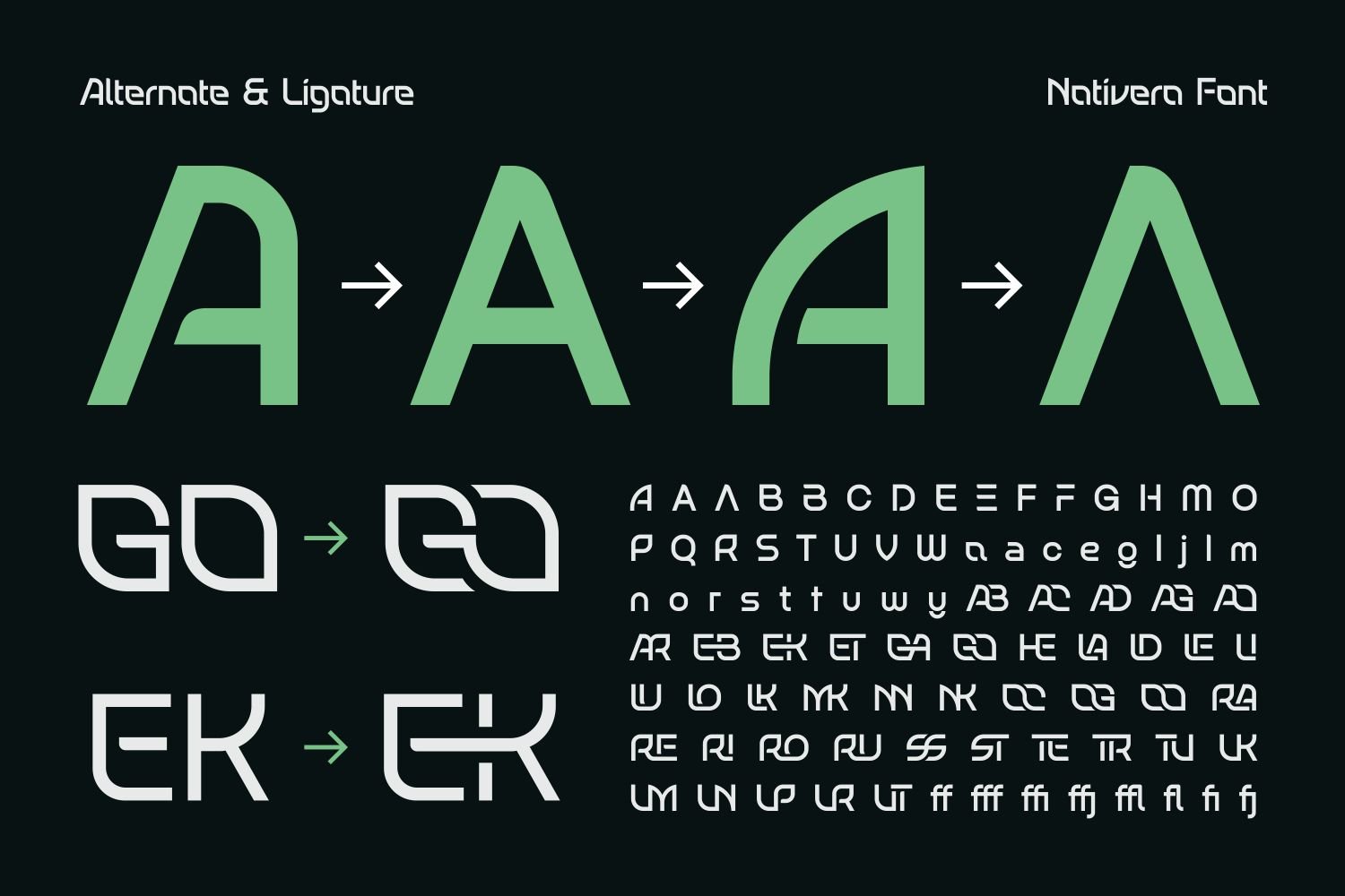 Nativera Font Family