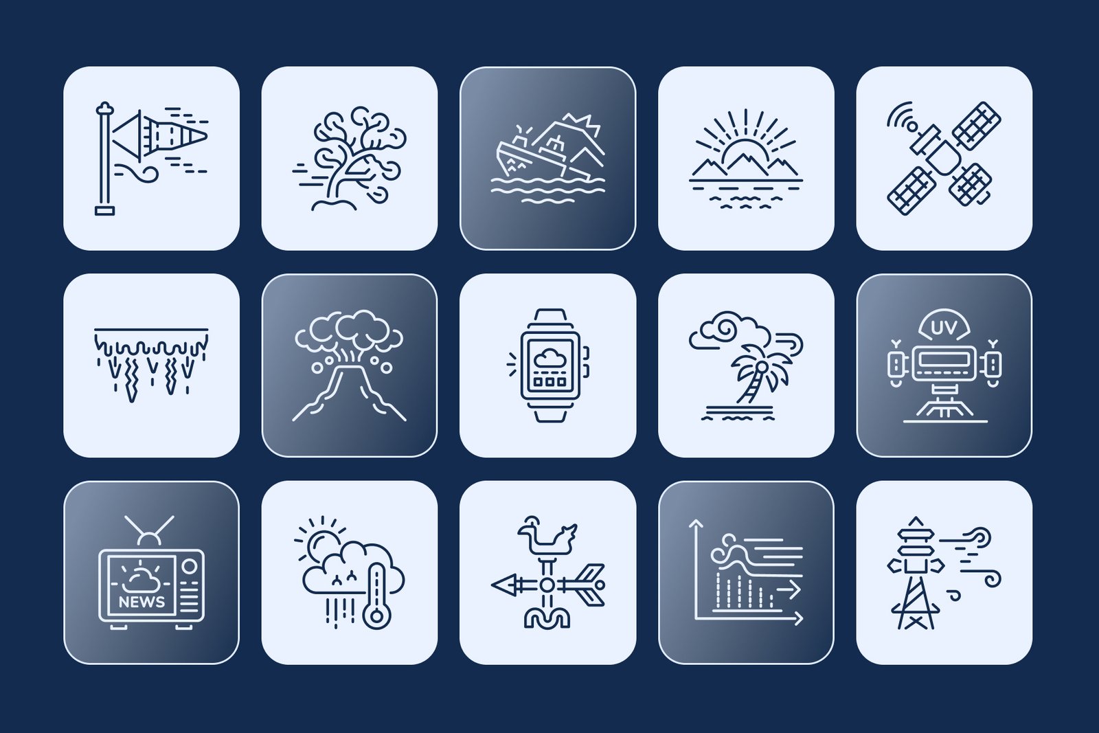 Weather Icons Set