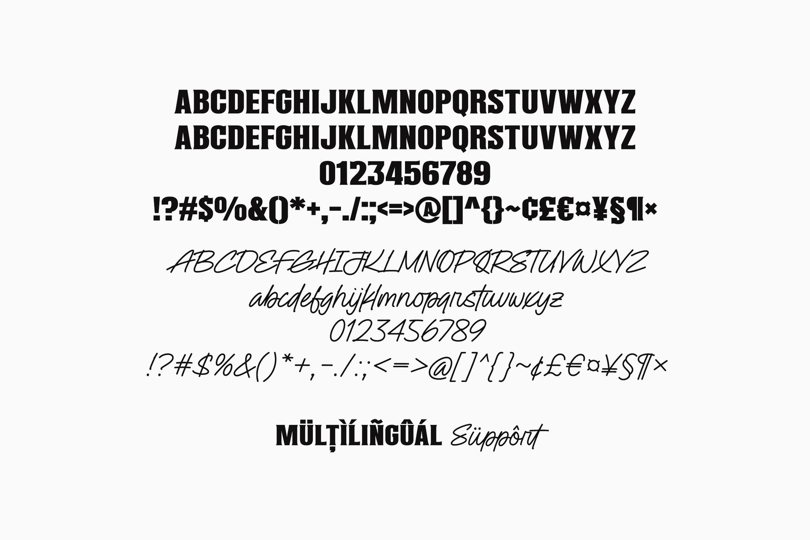 Budoin - Font Duo