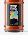 Glass Jar with Chili Powder Mockup