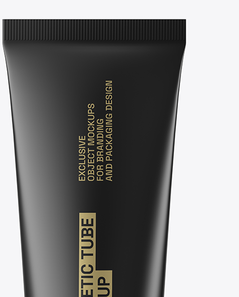 Matte Cosmetic Tube Mockup