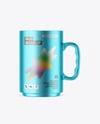 Matte Metallic Mug Mockup