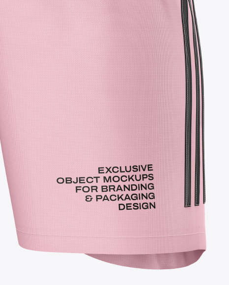Soccer Shorts Mockup - Half Side View