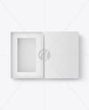 Empty Opened Box Mockup