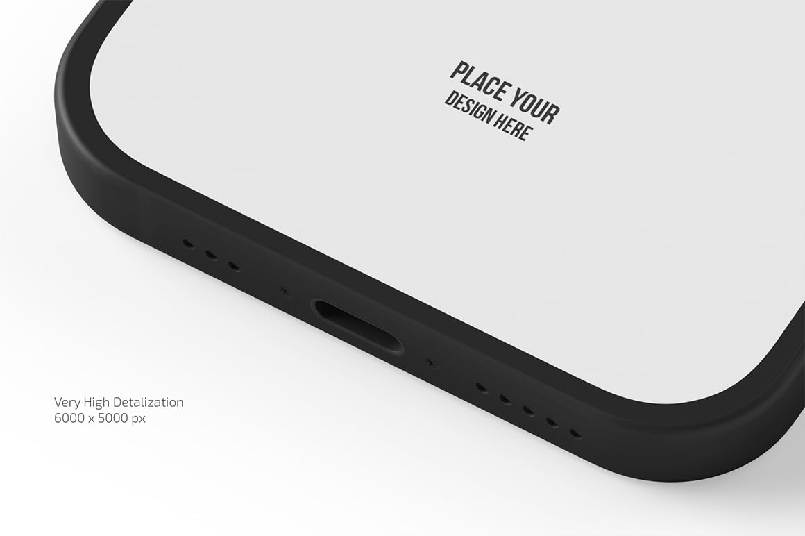 Clay iPhone Mockup Set