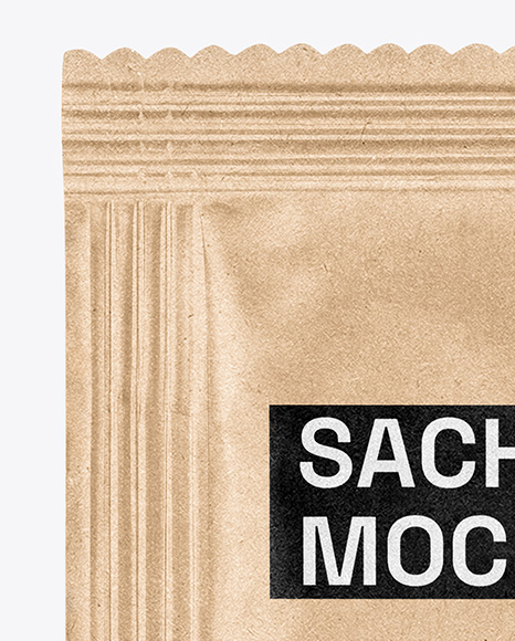 Kraft Paper Sachet Mockup