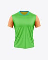 V-Neck Rugby Jersey Mockup - Front View