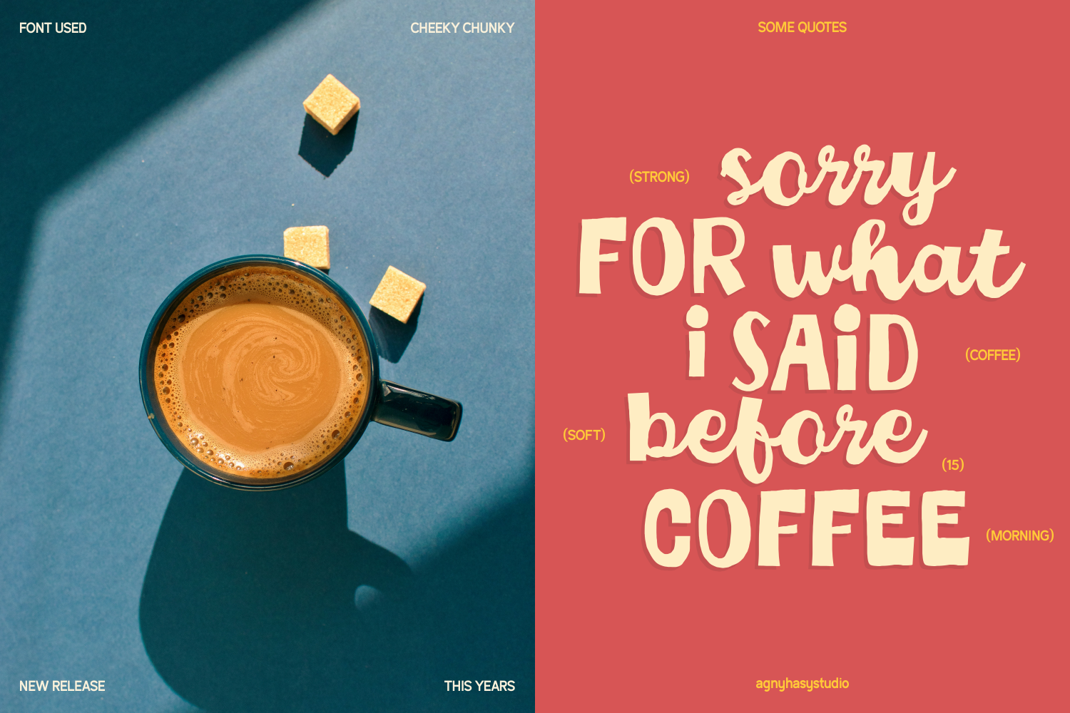 Cheeky Chunky - Sans Vibe Script Font