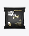Matte Snack Pack Mockup