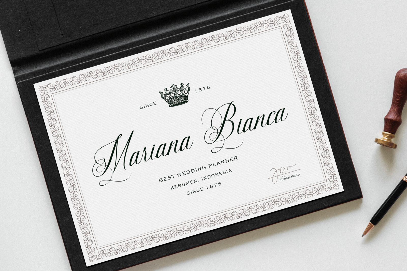 Intrapersonal - Elegance Calligraphy Script Font