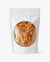 Stand-up Pouch with Granola Mockup