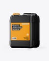 Plastic 5L Jerrycan Mockup