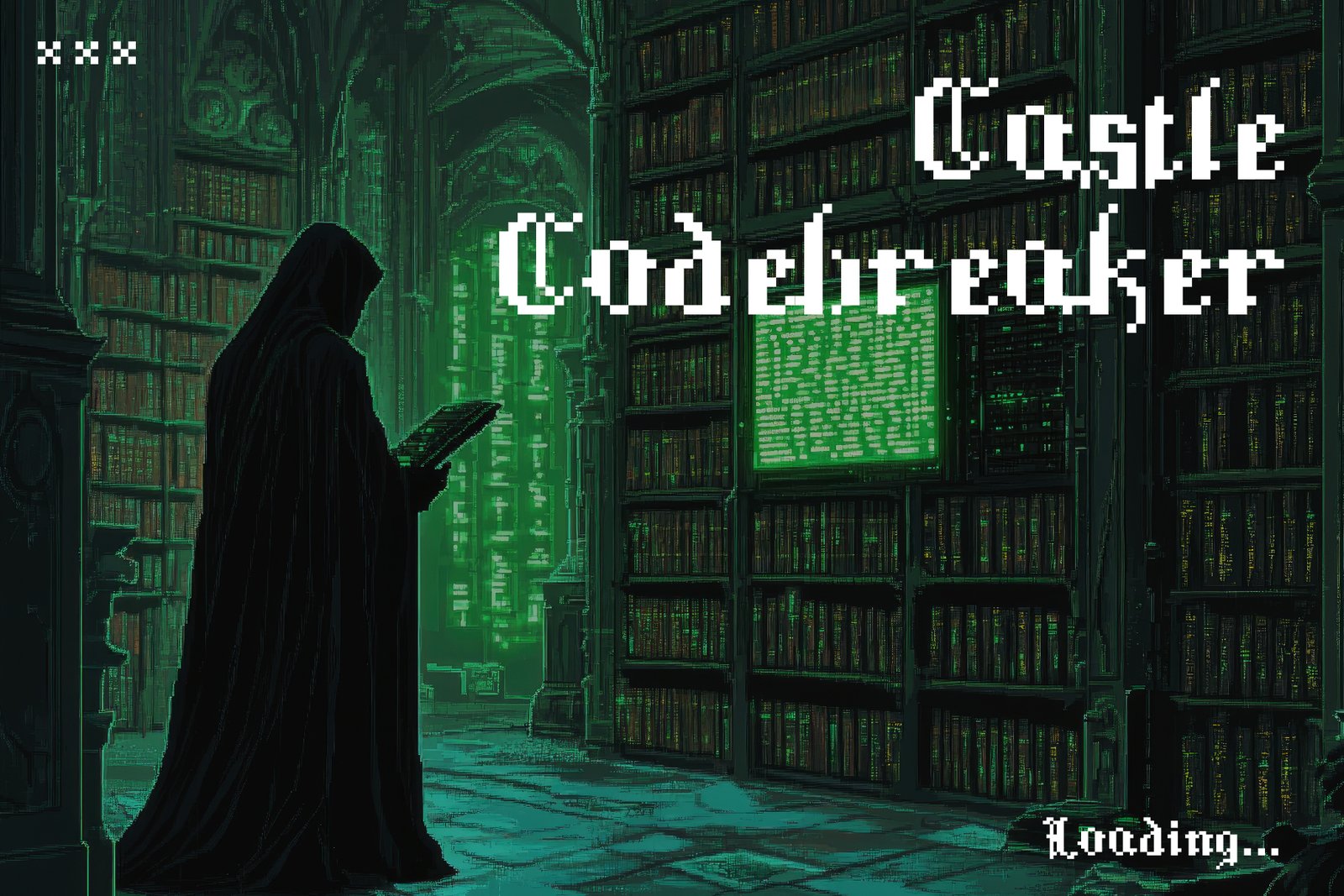 Gothic Byte - Blackletter 8Bit Typeface