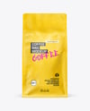 Matte Coffee Bag Mockup