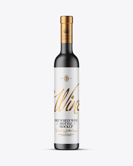 Ceramic Wine Bottle Mockup - Packaging mockups