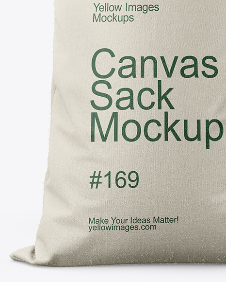 Canvas Sack Mockup