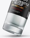 Tall Dry Gin Bottle Mockup
