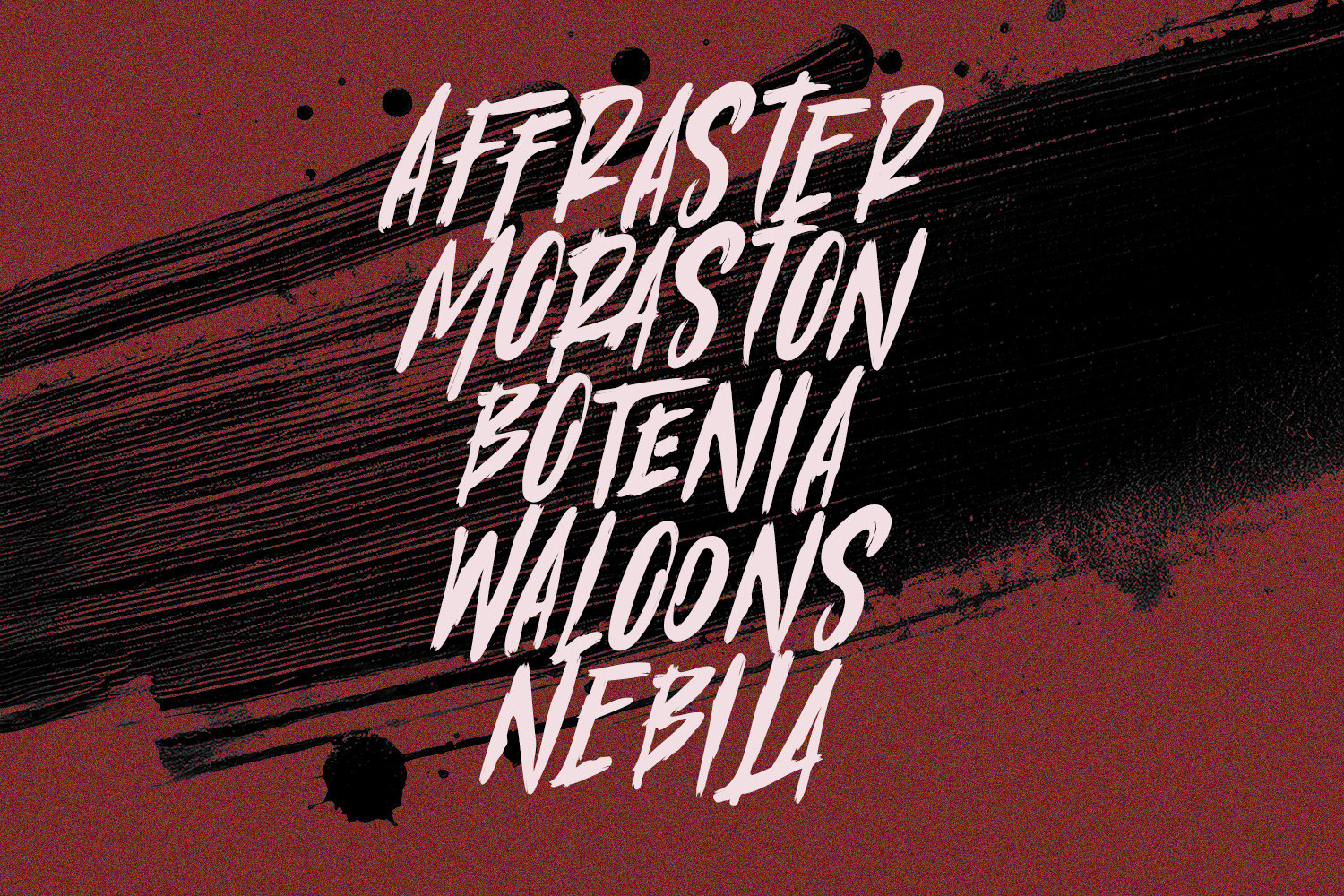 Crawn Migeos Brush Display Font