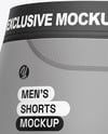 Men's Compression Shorts Mockup