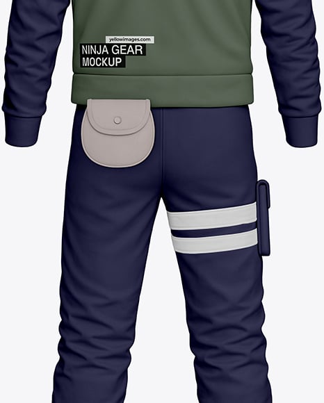 Ninja Gear Kit Mockup - Back View
