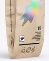 Kraft Paper Bag with Hot Dog Mockup