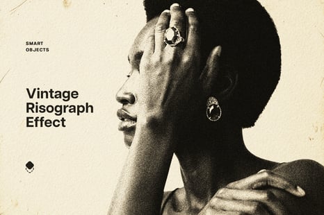 Risograph Vintage Photo Effect - Add-Ons
