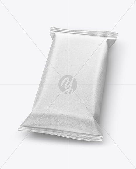 Kraft Paper Snack Package Mockup