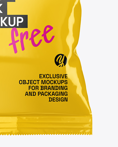 Glossy Snack Pack Mockup