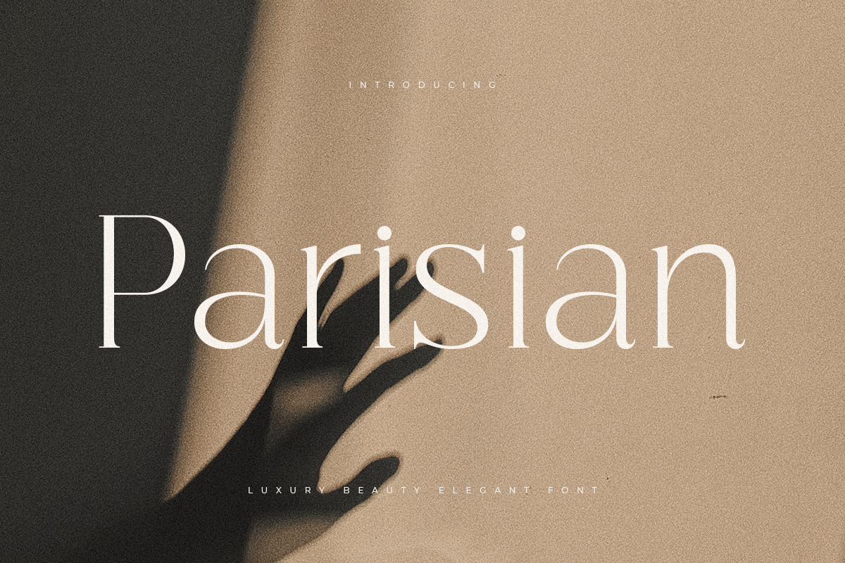 Parisian - Luxury Beauty Elegant Font