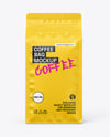 Matte Coffee Bag Mockup