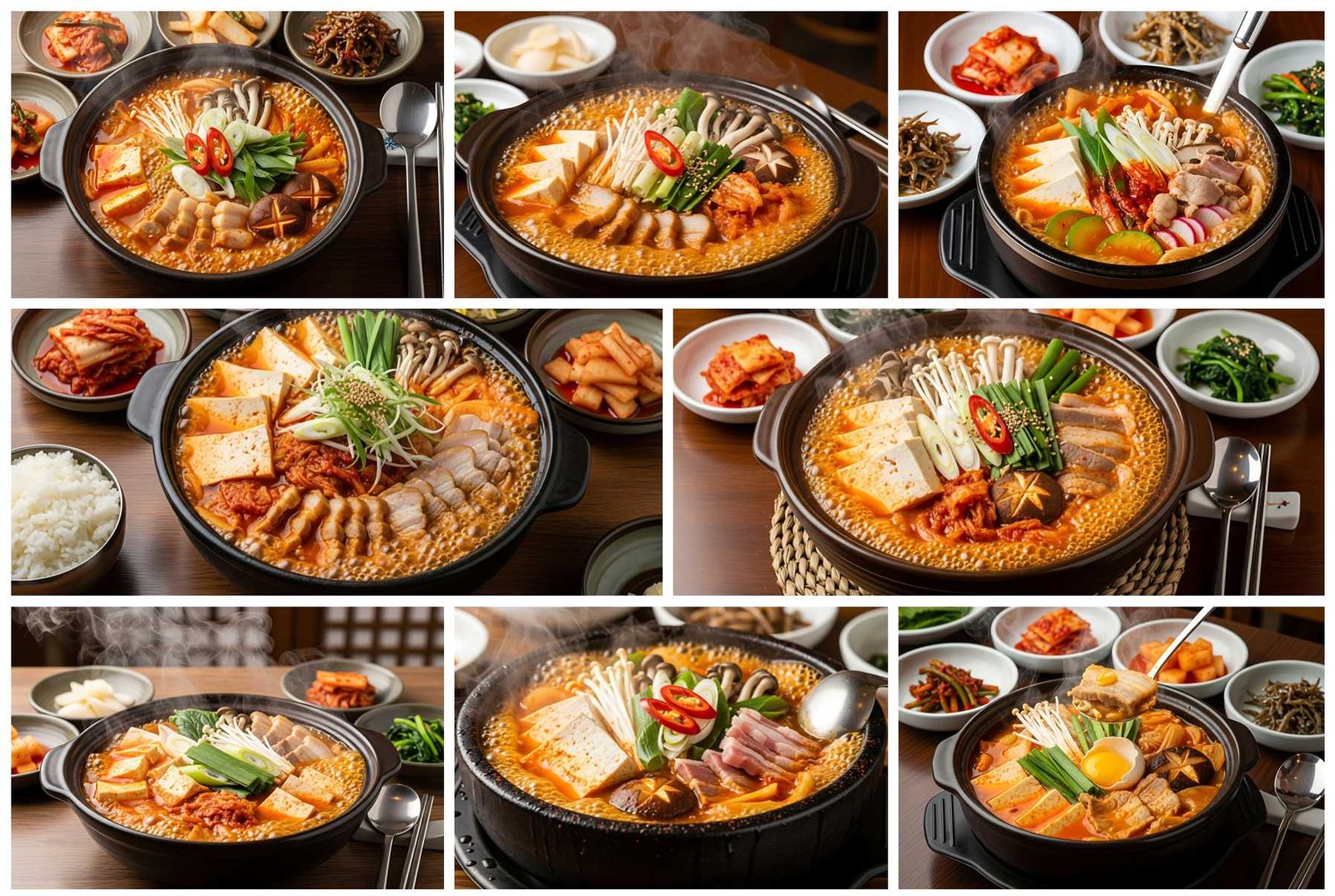 46 Korean Jjigae Stock Photos for Authentic Food and Menu Design