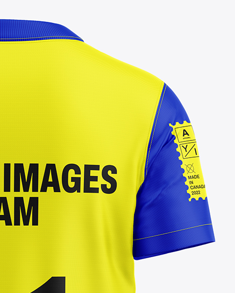 Kids Sports Kit Mockup - Back View