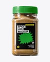 Square Glass Jar with Ground Cumin Mockup