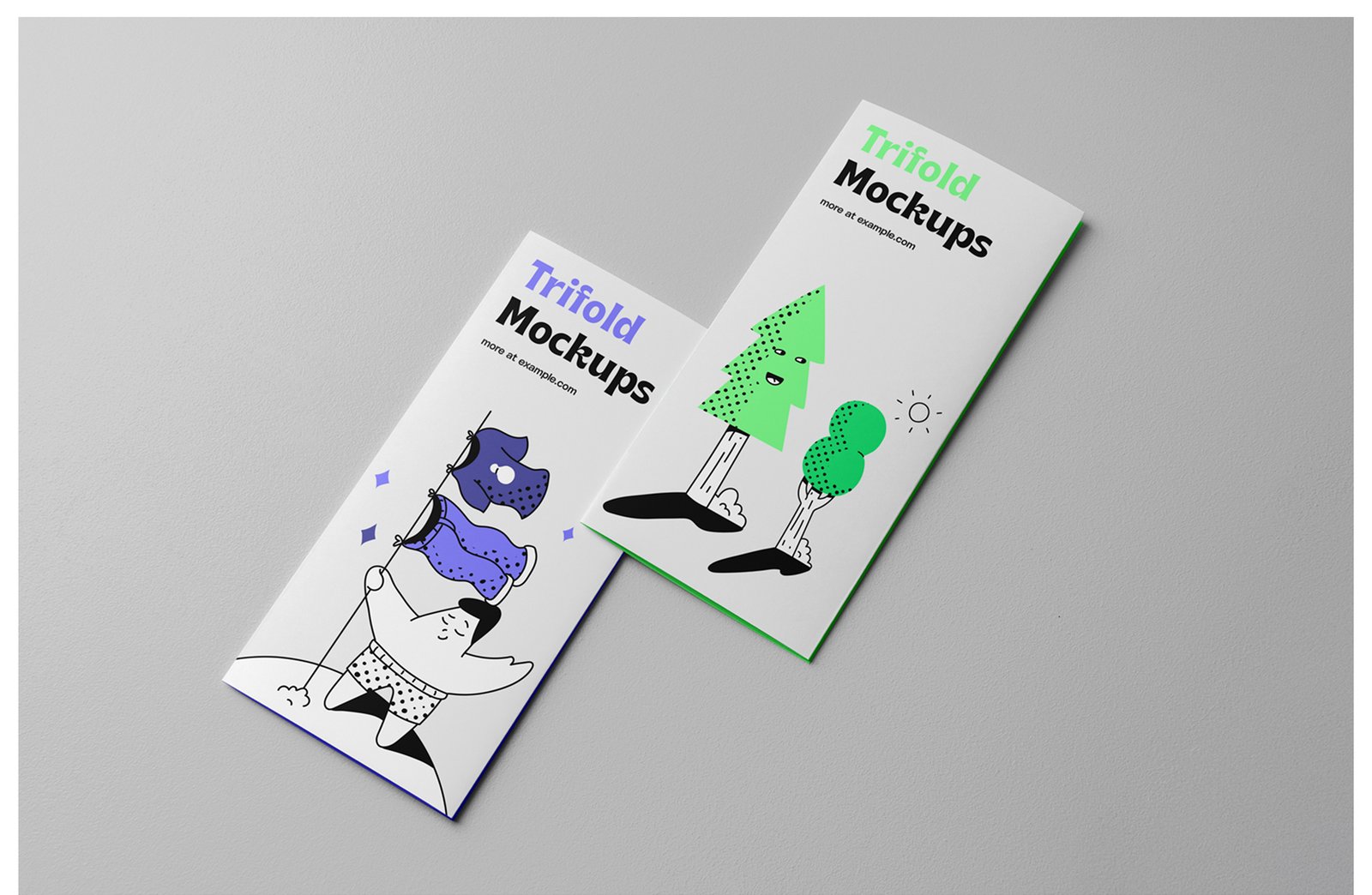Studio Trifold Mockups