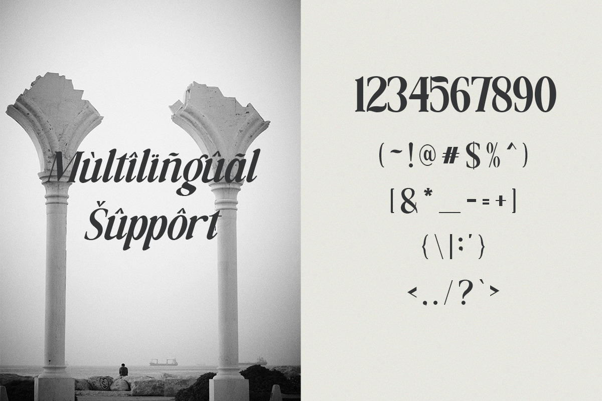 Snow Flakes - Nostalgic Serif Font