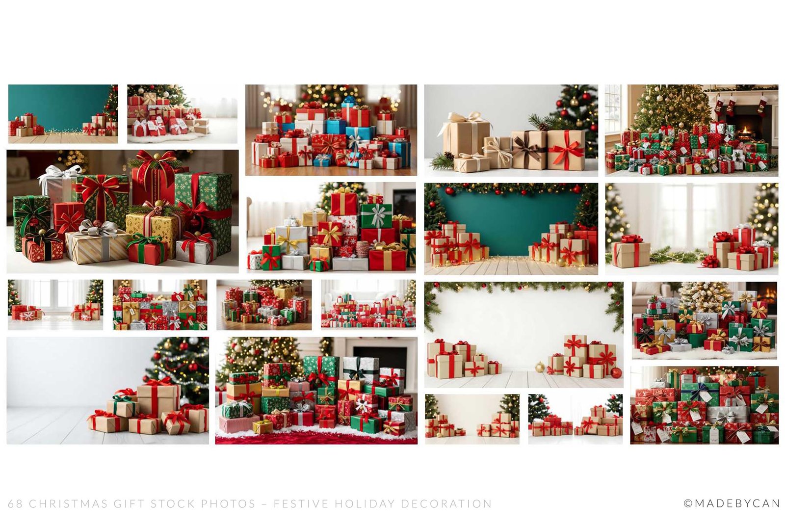 68 Christmas Gift Stock Photos – Festive Holiday Decoration