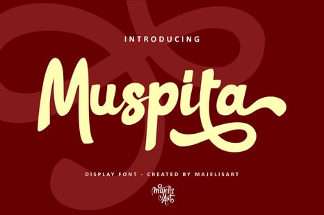 Muspita Font - Sans serif fonts