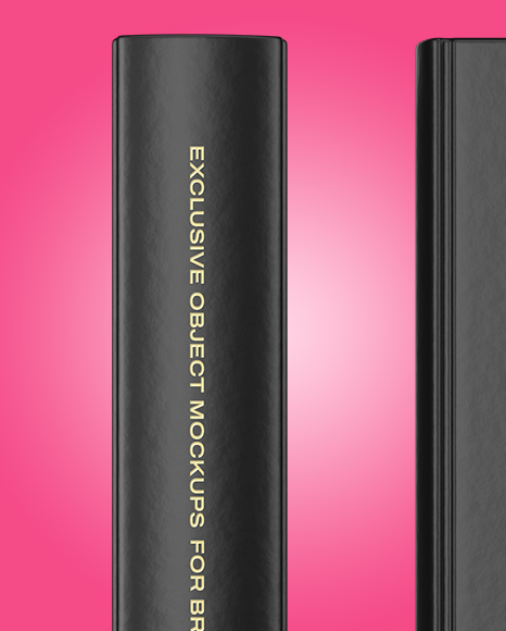 Two Hardcover Books Mockup