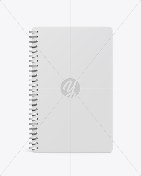 Notepad Mockup – Front View